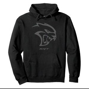 Black Men's Hoodie SRT Hellcat